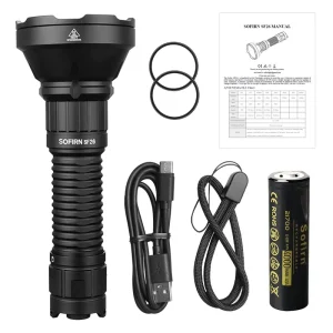 USB-C Rechargeable LED Flashlight