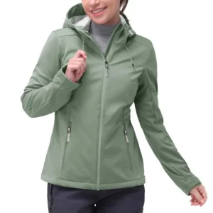 Women's Waterproof Softshell Jacket with Hood