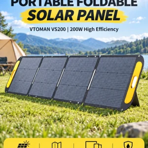 200W Solar Panel for Power Stations