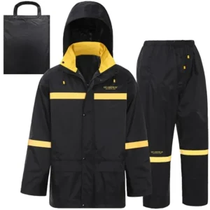 Waterproof breathable men's rain suit