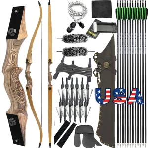 Takedown Archery Bow Set for Outdoor Use