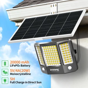 Outdoor Solar Security Flood Lights
