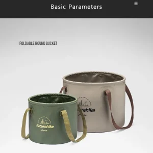 Portable Fishing and Camping Bucket