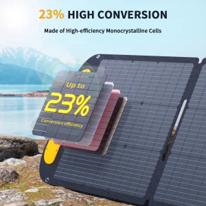 110W Foldable Solar Panel for Backup