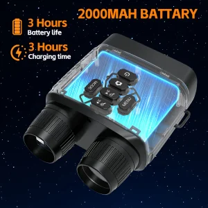 2.5K Night Vision Monocular Camera 800M Range